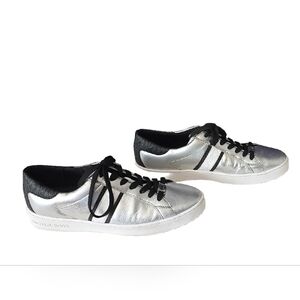 Michael Kors Silver Sneakers